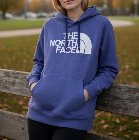 The North Face Tops - The North Face Hoodie Large Purple #HD21